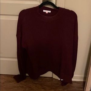 Maroon sweater